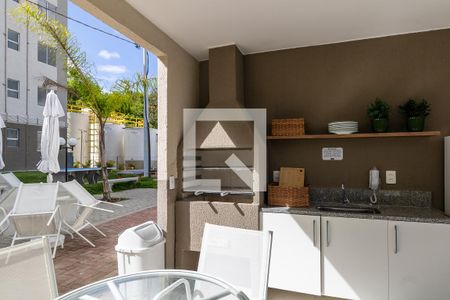 Apartamento para alugar com 45m², 2 quartos e 1 vaga Apartamento para alugar com 45m², 2 quartos e 1 vagaÁrea comum - Churrasqueira