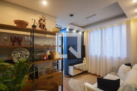 Sala de apartamento para alugar com 2 quartos, 42m² em Jardim Monte Alegre, Taboão da Serra