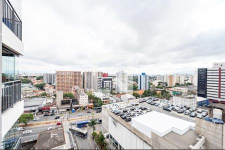 Vista da Varanda de apartamento à venda com 1 quarto, 34m² em Mirandópolis, São Paulo