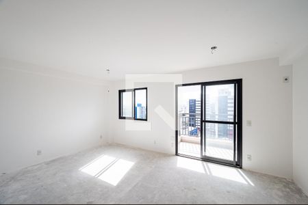 Sala de apartamento à venda com 1 quarto, 34m² em Mirandópolis, São Paulo
