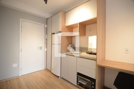 Cozinha de kitnet/studio para alugar com 1 quarto, 27m² em Ipiranga, São Paulo