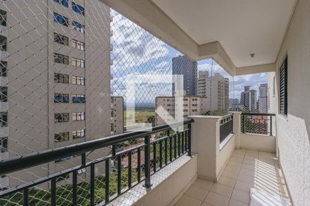 Varanda de apartamento para alugar com 3 quartos, 107m² em Parque Residencial Aquarius, São José dos Campos