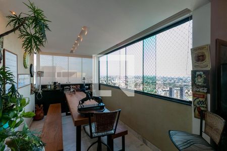 Sala de apartamento à venda com 4 quartos, 151m² em Buritis, Belo Horizonte