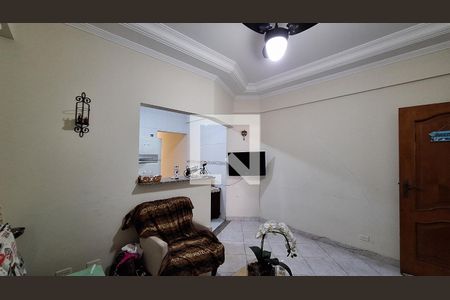 Sala de apartamento para alugar com 2 quartos, 104m² em Guilhermina, Praia Grande