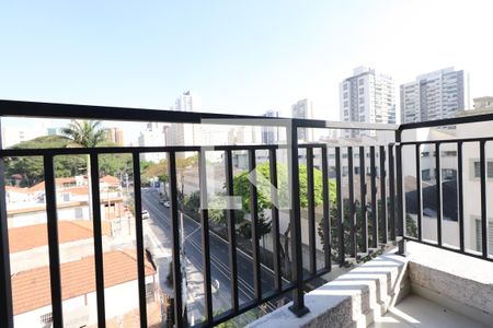 Varanda do Quarto de apartamento para alugar com 1 quarto, 32m² em Parque São Jorge, São Paulo