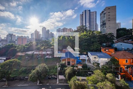 Sala/Cozinha - Vista de apartamento à venda com 2 quartos, 76m² em Jardim Vera Cruz, São Paulo