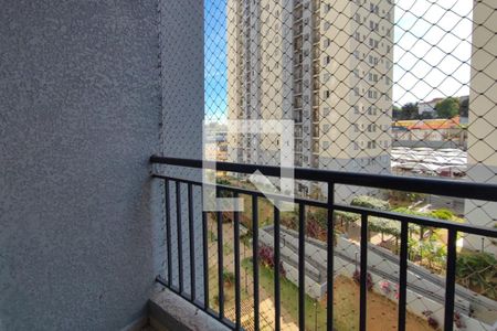 Varanda da Sala de apartamento para alugar com 2 quartos, 49m² em Vila Mimosa, Campinas