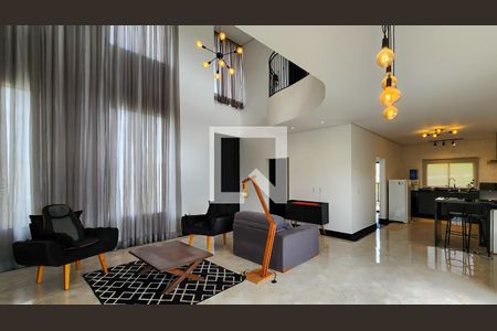Sala de casa de condomínio para alugar com 5 quartos, 320m² em Jardim Júlio, Barueri