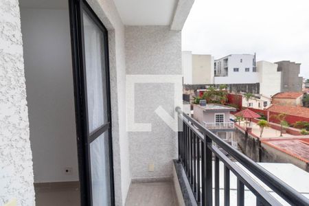 Varanda da Sala de apartamento para alugar com 2 quartos, 40m² em Vila Santana, São Paulo
