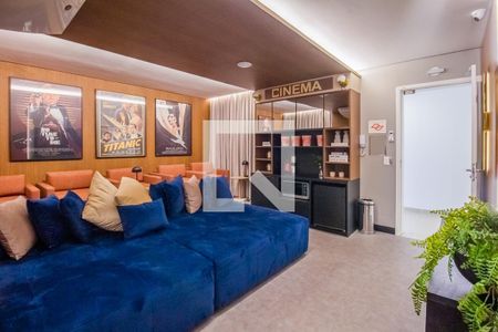 Studio à venda com 31m², 1 quarto e sem vaga Studio à venda com 31m², 1 quarto e sem vagaÁrea comum - Sala de Cinema