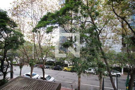 Vista  de kitnet/studio para alugar com 1 quarto, 34m² em Itaim Bibi, São Paulo