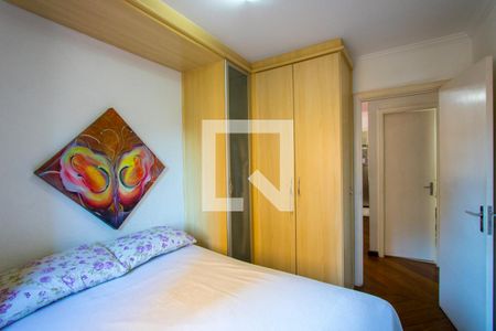 Quarto 1 - Suíte de apartamento à venda com 2 quartos, 58m² em Vila Assunção, Santo André