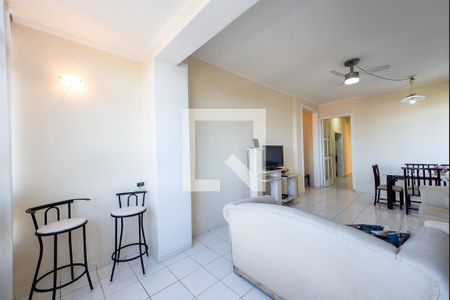 Sala de apartamento para alugar com 3 quartos, 130m² em Aparecida, Santos