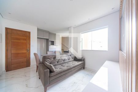 Sala de apartamento à venda com 3 quartos, 140m² em Vila Curuçá, Santo André