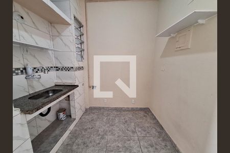 Cozinha de apartamento à venda com 1 quarto, 22m² em Centro, Rio de Janeiro