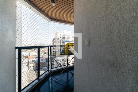 Varanda da Sala de apartamento à venda com 3 quartos, 72m² em Vila Brasilio Machado, São Paulo