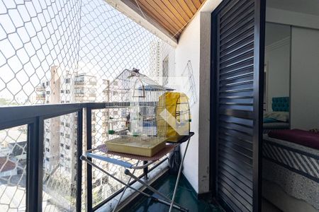 Varanda da Sala de apartamento à venda com 3 quartos, 72m² em Vila Brasilio Machado, São Paulo