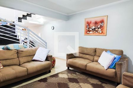 Sala de casa à venda com 3 quartos, 180m² em Vila Floresta, Santo André