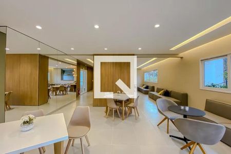 Apartamento para alugar com 45m², 2 quartos e 1 vagaÁrea comum - Salão de festas