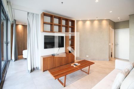 Sala de apartamento à venda com 1 quarto, 66m² em Vila Olímpia, São Paulo