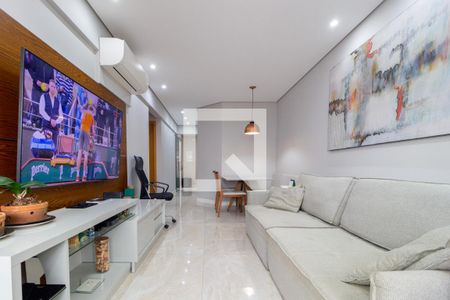 Sala de apartamento à venda com 2 quartos, 70m² em Vila Bertioga, São Paulo
