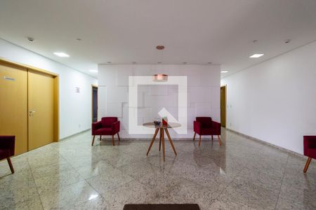 Apartamento à venda com 70m², 2 quartos e 2 vagasHall social