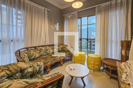 Sala de apartamento para alugar com 2 quartos, 168m² em Jardim Las Palmas, Guarujá