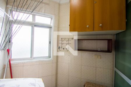 Área de serviço de apartamento à venda com 3 quartos, 79m² em Parque Marajoara, Santo André