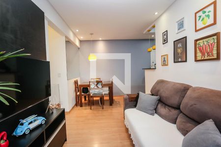 Sala de apartamento à venda com 2 quartos, 51m² em Parque Reboucas, São Paulo