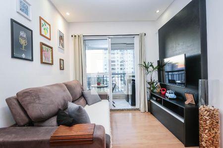 Sala de apartamento à venda com 2 quartos, 51m² em Parque Reboucas, São Paulo