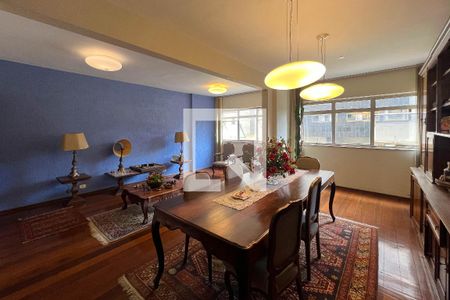 Sala  de apartamento à venda com 4 quartos, 184m² em Sion, Belo Horizonte