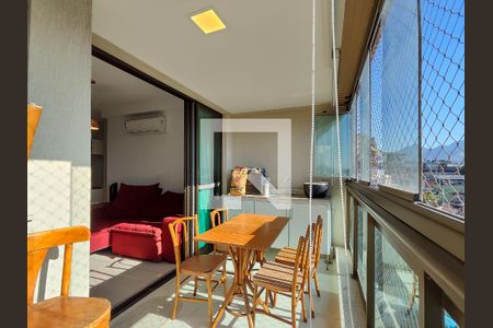 Varanda da Sala de apartamento à venda com 2 quartos, 65m² em Rio Comprido, Rio de Janeiro