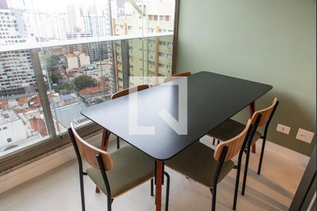 Varanda de apartamento à venda com 1 quarto, 39m² em Vila Mariana, São Paulo