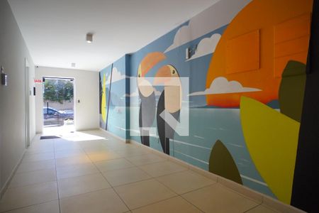 Hall de entrada de kitnet/studio para alugar com 1 quarto, 35m² em Centro, Florianópolis