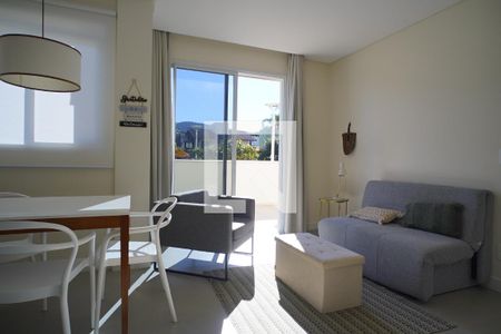 Sala de apartamento para alugar com 1 quarto, 78m² em Rio Tavares, Florianópolis