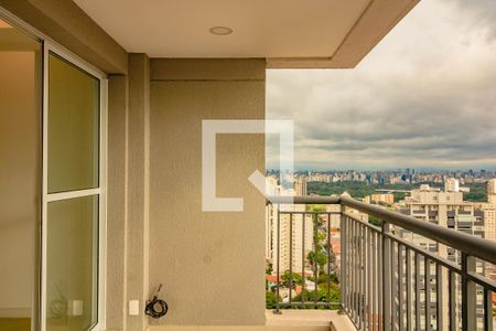Varanda Sala de apartamento à venda com 2 quartos, 50m² em Vila Clementino, São Paulo