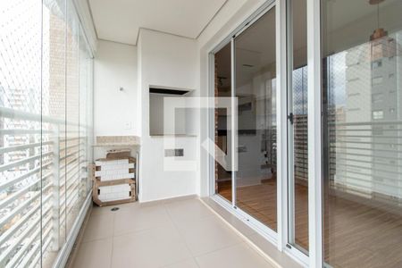 Varanda da Sala de apartamento para alugar com 2 quartos, 84m² em Vila Dom Pedro I, São Paulo