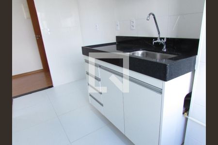 Cozinha de apartamento para alugar com 2 quartos, 42m² em Parque Esmeralda, São Paulo