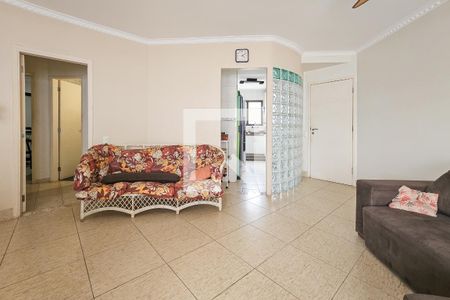 Sala de apartamento para alugar com 3 quartos, 115m² em Loteamento Joao Batista Juliao, Guarujá