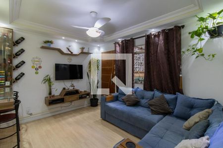 Sala de apartamento para alugar com 2 quartos, 48m² em Jardim Tranquilidade, Guarulhos