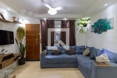 Sala de apartamento para alugar com 2 quartos, 48m² em Jardim Tranquilidade, Guarulhos