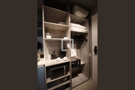 Studio para alugar com 28m², 1 quarto e sem vaga Studio para alugar com 28m², 1 quarto e sem vagaCozinha
