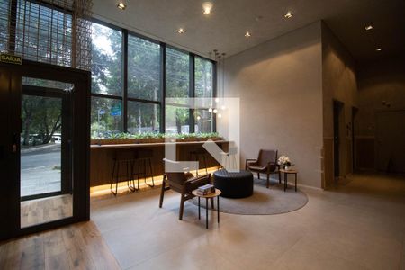 Studio para alugar com 28m², 1 quarto e sem vaga Studio para alugar com 28m², 1 quarto e sem vagaÁrea comum