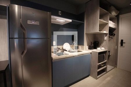 Studio para alugar com 28m², 1 quarto e sem vaga Studio para alugar com 28m², 1 quarto e sem vagaCozinha