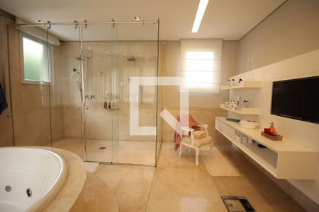 Casa de condomínio à venda com 805m², 4 quartos e 4 vagasBanheiro da Suíte 1