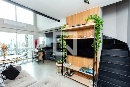 Sala/Cozinha de apartamento para alugar com 1 quarto, 50m² em Vila Nova Conceição, São Paulo