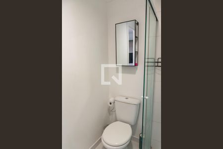 Studio para alugar com 29m², 1 quarto e sem vaga Studio para alugar com 29m², 1 quarto e sem vagaBanheiro