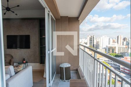 Studio para alugar com 29m², 1 quarto e sem vaga Studio para alugar com 29m², 1 quarto e sem vagaVaranda