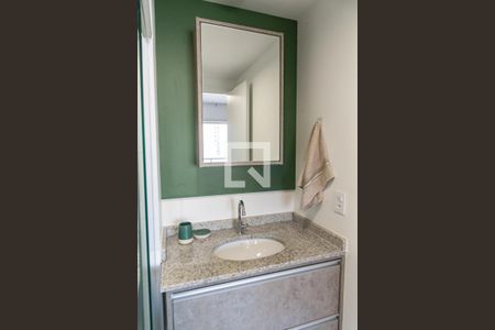 Studio para alugar com 29m², 1 quarto e sem vaga Studio para alugar com 29m², 1 quarto e sem vagaBanheiro