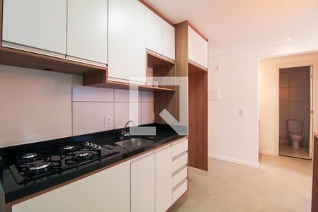 Sala/Cozinha de apartamento para alugar com 2 quartos, 32m² em Canindé, São Paulo